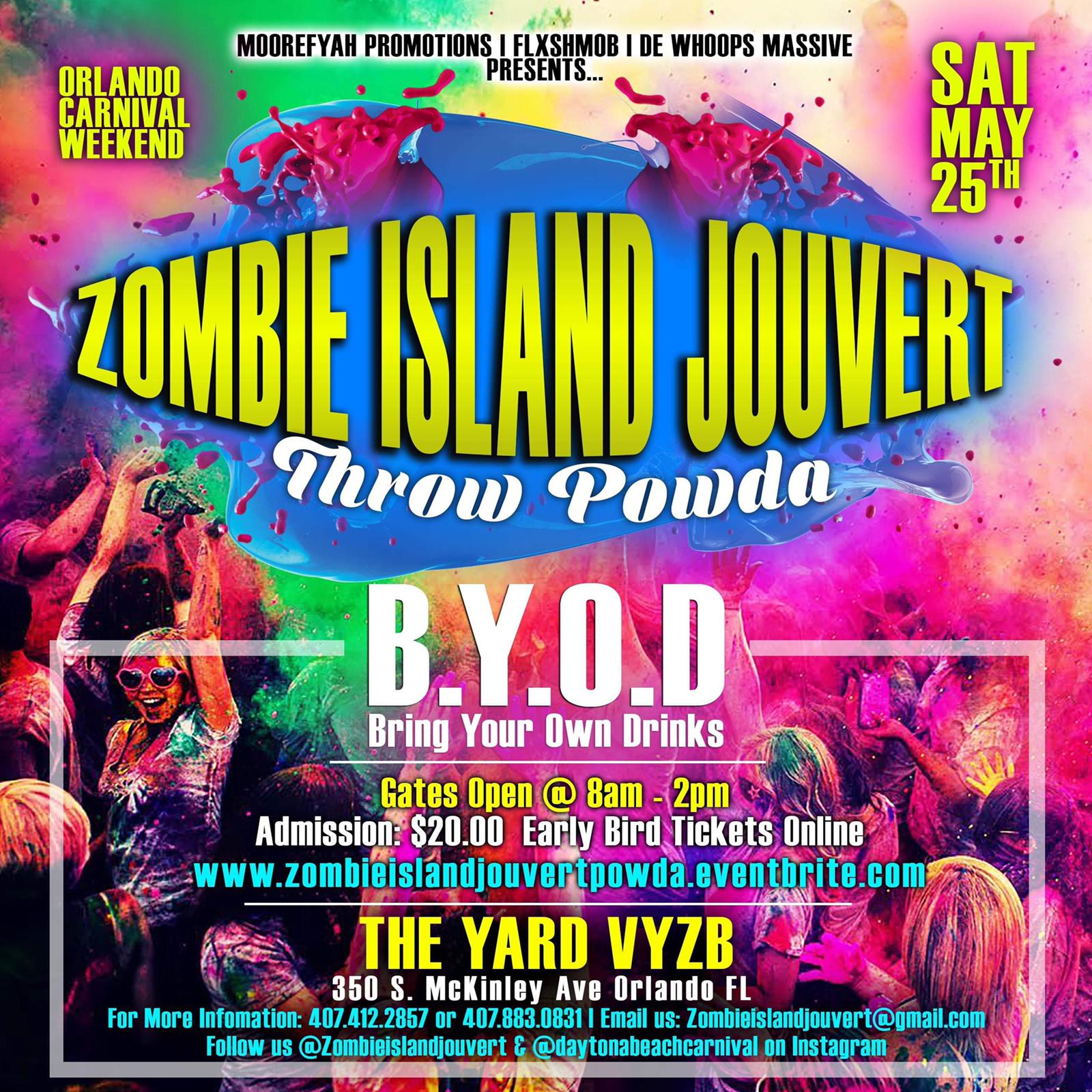 2019 Zombie Island Jouvert Promo Mix